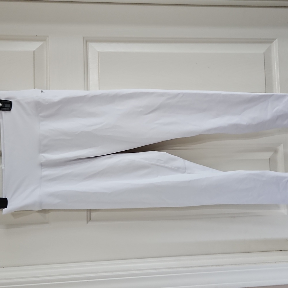 Fabletics Boost Powerhold White UPF Protection Leggings - Picture 5 of 7